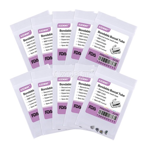 AZDENT Dental Ortho Brackets Mini Roth 018 022 Hak 345 / Przewody łukowe / Rurka polikowa - Zdjęcie 128 z 153