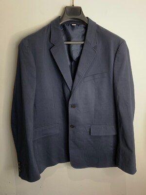 3.1 Phillip Lim @ Target classic blazer jacket L NEW men's navy cotton blend