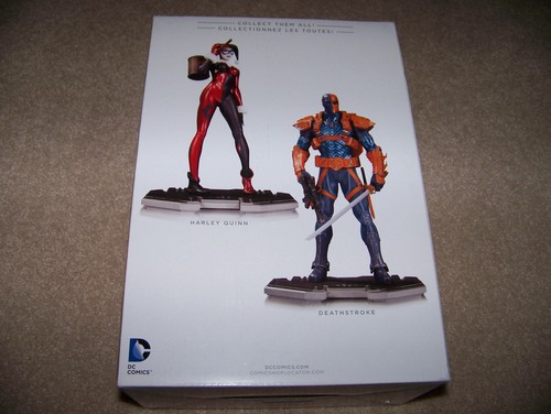 DC DIRECT SUICIDE SQUAD DEADSHOT STATUE + WILL SMITH & MARGO ROBBIE SIGNED PHOTO - Picture 7 of 13