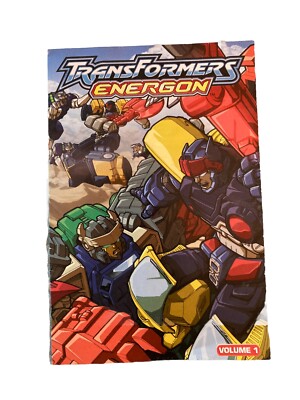 Transformers Energon Mini-Comic Volume 1 Dreamwave Art + Toy Catalog 2004