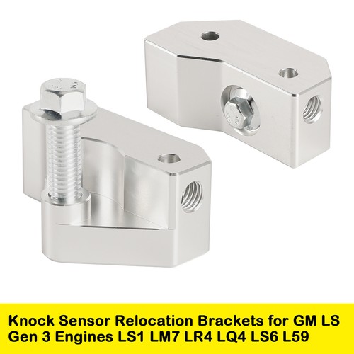 Knock Sensor Relocation Brackets for GM LS Gen 3 Engines LS1 LM7 LR4 LQ4 LS6L59 - Bild 6 von 15