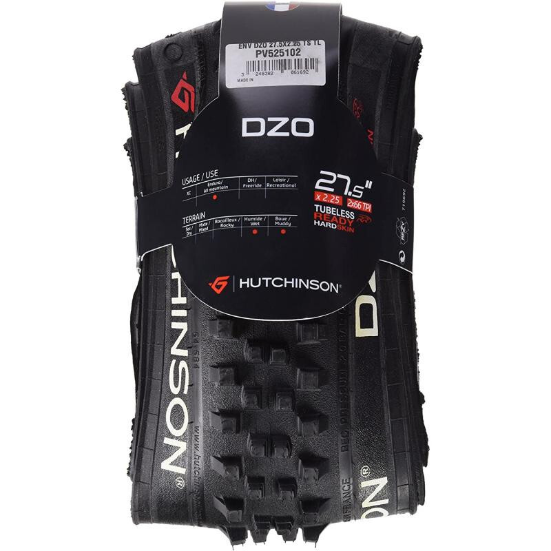 Hutchinson Dzo 27.5x2.25 HardSkin pneu VTT haut de gamme performance compétition
