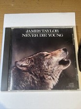 Never Die Young by James Taylor (Vocals), Ruben Romero (CD, Oct-1990, Sbme...