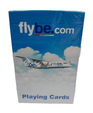FLYBE (DEFUNCT BRITISH AIRLINE) PLAYING CARDS BRAND NEW & SEALED!