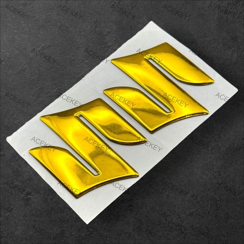 For Suzuki S Decal Sticker Emblem 3D Fuel Tank Body Sticker S Badge - Picture 6 of 8