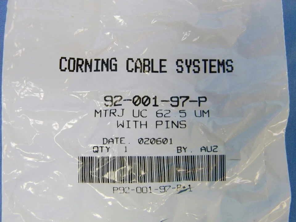 11 NEW Corning 92-001-97-P Fiber Optic Connectors - Image 2 of 4