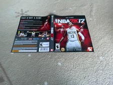 Original Cover Art Only - Xbox One - NBA 2K17
