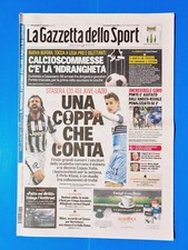 GAZZETTA DELLO SPORT 20 MAGGIO 2015 JUVENTUS-LAZIO VIGILIA FINALE COPPA ITALIA