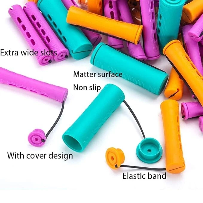 78 peças de conjunto de 3 tamanhos, SALÃO DE BELEZA EZ COLD WAVE HAIR PERM RODS - Imagem 2 de 4
