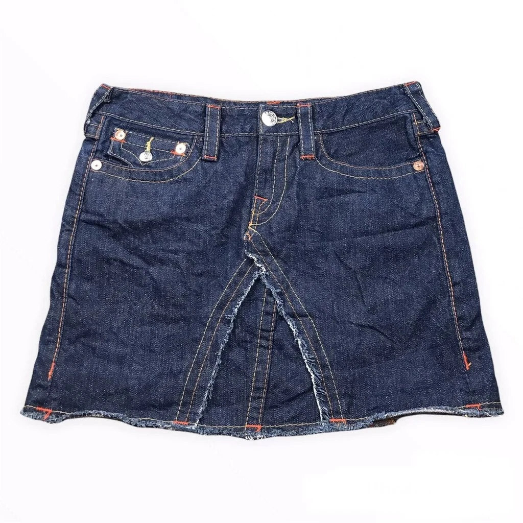 True religion jean skirt eBay