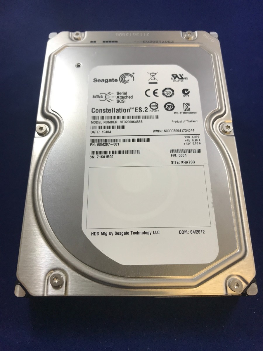 Seagate ST32000645NS（3.5インチ HDD 2TB） Seagate 2tb 7.2k SATA 3.5