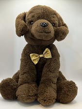 FAO Schwarz Brown Labrador Puppy Dog 13" Plush Soft Toy Stuffed Animal