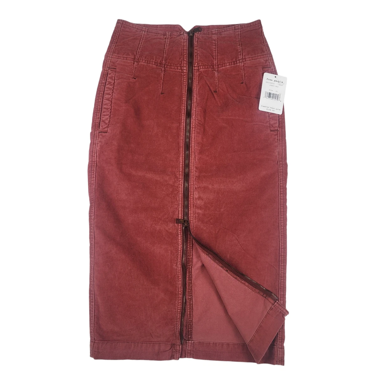 Corduroy sales pencil skirt