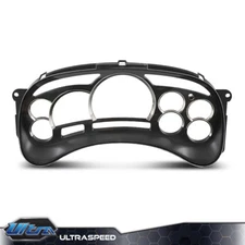 Fit For 2003-2006 GM Trucks Suvs Escalade Gauge Cluster Lens Cover Chrome Rings