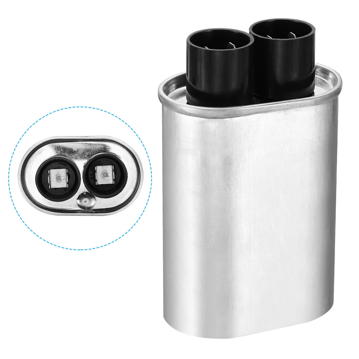 Microwave Capacitor, 0.95uF AC 2100V High Voltage 7mm Pin Microwave Capacitor, 0.95uF AC 2100V High Voltage 7mm Pin