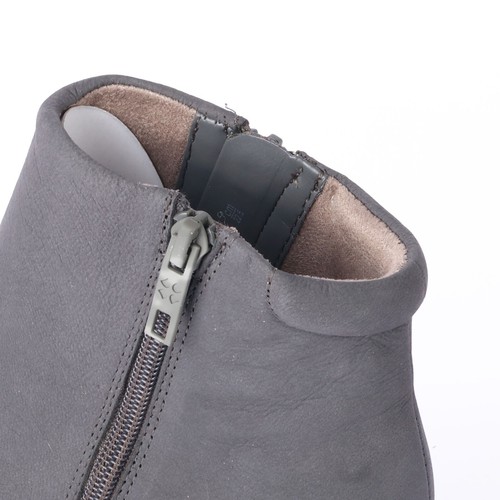 Naturalizer Women's Quineta Leather Boot Booties Gray Wedge Comfort Size 5.5 - Picture 18 of 18