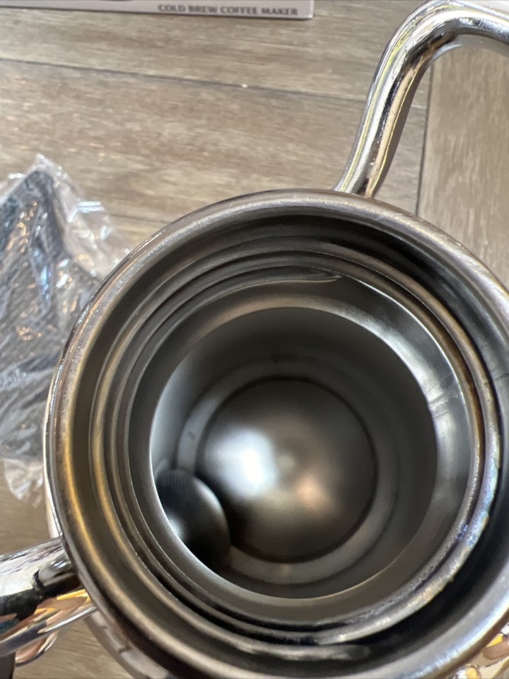 Growlerwerks UKeg Nitro Cold Brew Coffee Maker Black Chrome eBay