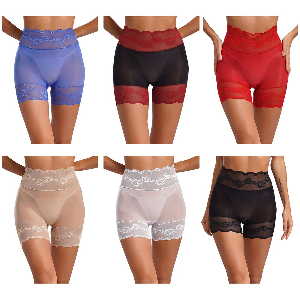 Sheer Mesh Hipster Panties for Women Tempting Lingerie Briefs