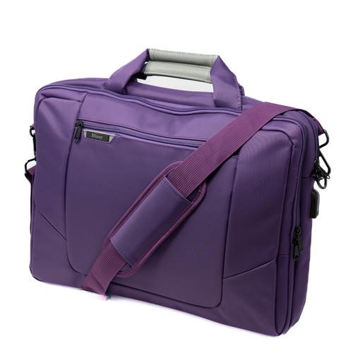 BIZEY New Laptop Netbook Bag Shoulder Messenger Case Charging Port - Picture 35 of 71