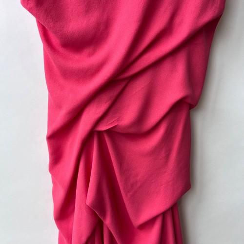 Sies Marjan Paloma draped crepe midi dress, pink, Size 2 - Picture 8 of 14