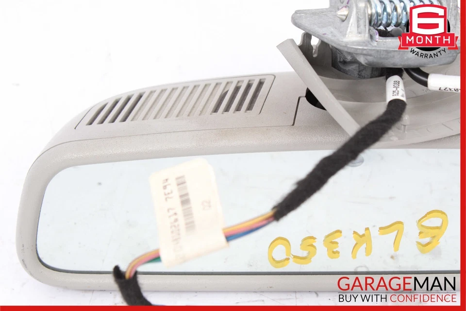 10-16 Mercedes X204 GLK350 C250 Front Interior Rear View Mirror Assembly Gray - Image 4 of 4