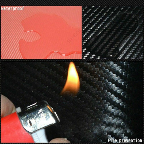4D Carbon Fiber Car Scuff Plate Door Sill Cover Panel Step Protector Accessories - Picture 9 of 12