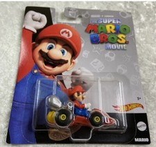 Hot Wheels Mario The Super Mario Bros. Movie Mario Kart Illumination Race Car
