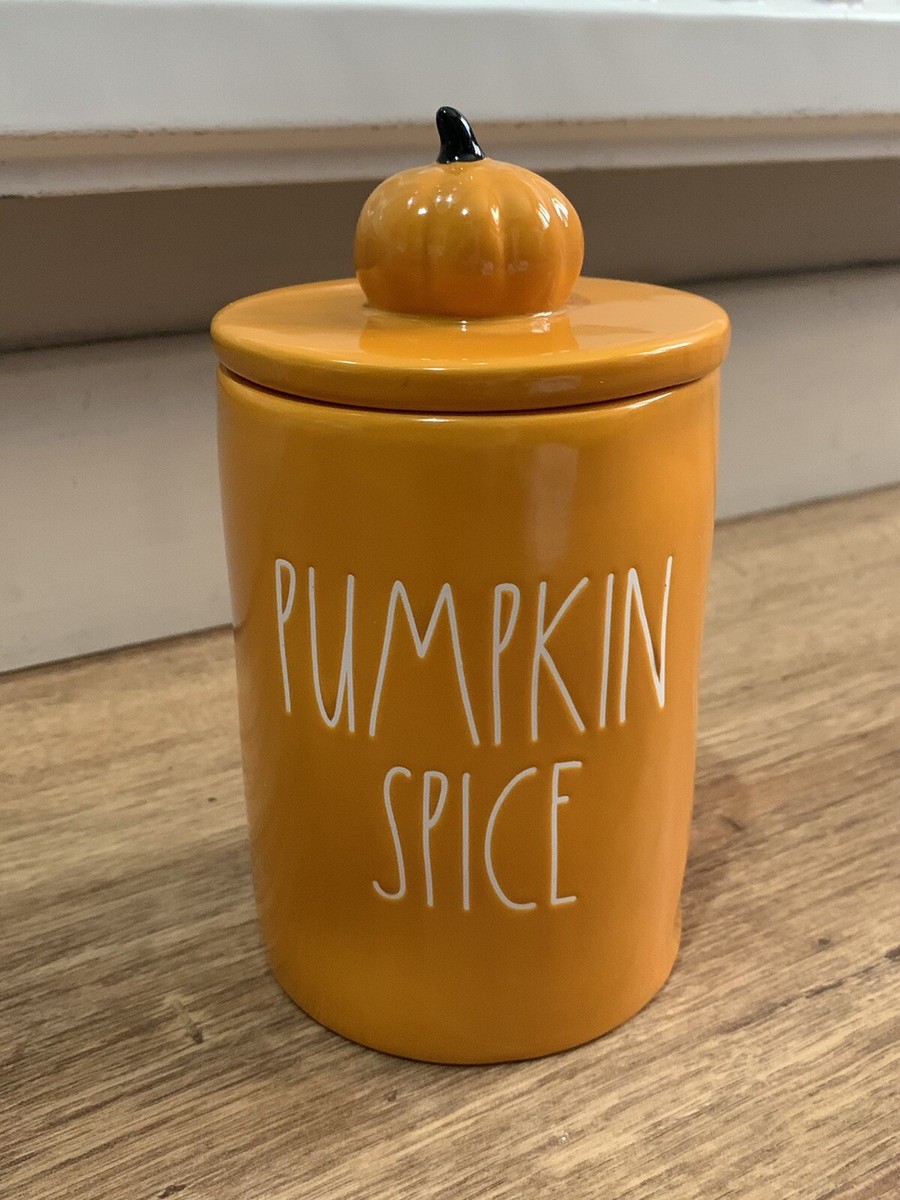 Tk Maxx Homesense Rae Dunn Pumpkin Spice Halloween Candle With Lid