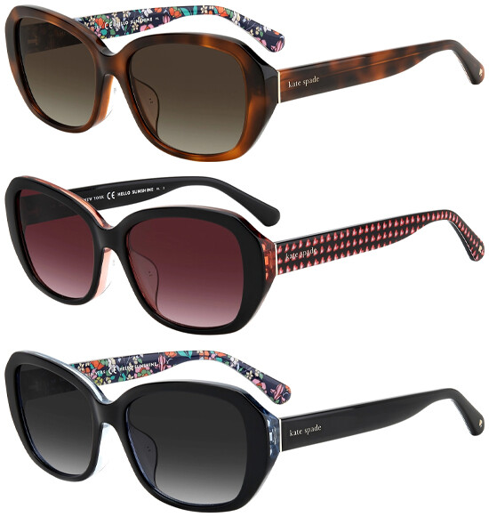Kate Spade NY Woman Ellison Black /Gray Lens  Sunglasses Kate Spade Ellison/F/S 0807/9O Sunglasses Women main image 3