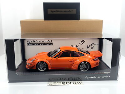 ミニカー 1/18 RWB 997 GT3 Orange With Mr.Nakai Online Exclusive Ignition Model RWB 997 GT3 Orange Mr.Nakai