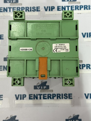 PHOENIX CONTACT CM125-PS-120-230AC/24DC/5/F POWER SUPPLY VOLTAGE 24VDC FAST SHIP - Picture 7 of 8