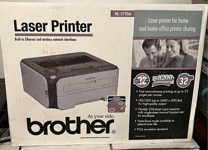 Brother HL-2170W Workgroup Laser Printer - BRAND NEW - Image 2 of 3