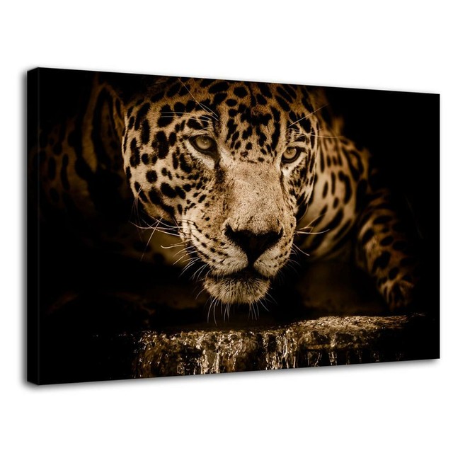 12"x18"Amazing Jaguar HD Canvas prints Painting Home paint Decor Photo
