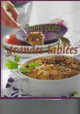 Livre Recette Vorwerk Thermomix " Petits plats pour grandes tablées  " 