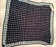 Soft New Preemie Baby Handmade crocheted Cradle Bassinet Receiving Blanket