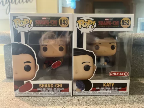 Lot Of 2 - Marvel Shang-chi Funko Pop - #843 & #852 