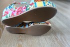 Dolce&Gabbana Girls Floral Scarf Print Wedge Sandals Size EURO 32/US 1 lkNEW — photo 9