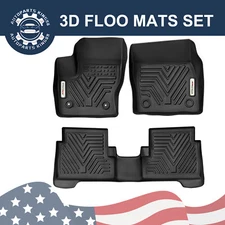 3D Floor Mats For 2013-2019 Ford Escape 2013-2018 C-Max All Weather Floor Liner