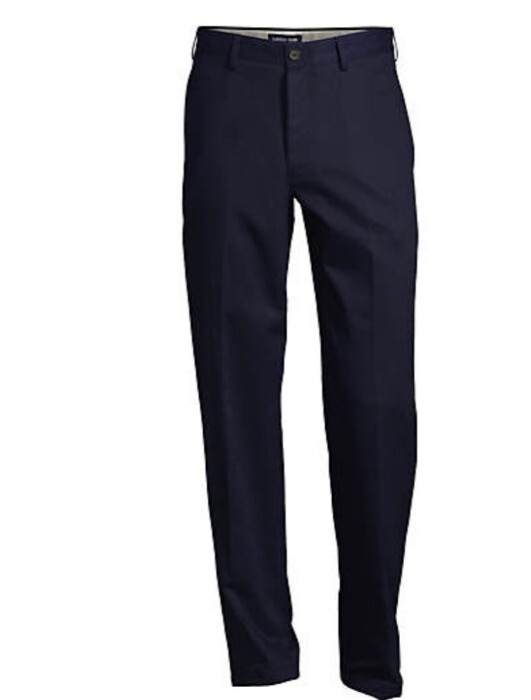 Lands' End Men's Chino Pants Classic Navy 34x31 # 23 | eBay