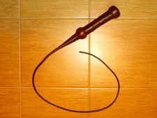 Bullwhip 3.9 feet long 120 cm long color: brown