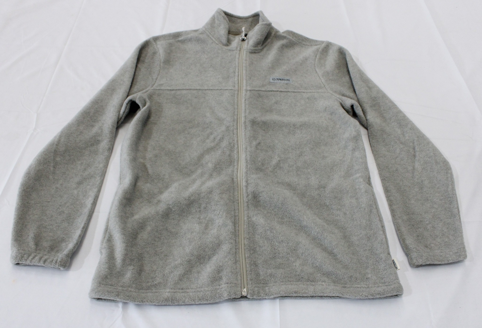 Magellan Outdoors Men's Arctic Fleece Jacket JW7 Timberwolf Heather