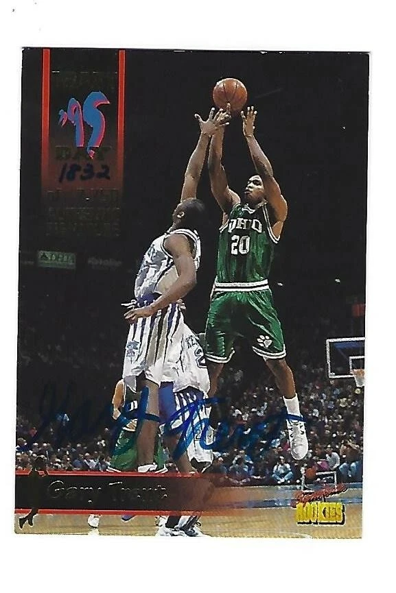 Gary Trent Basketball Autographed Sports Trading Cards