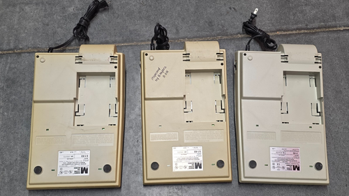 Lot 3 Monroe Systems (2)5140 & 7140 12-Digit Printing Calculator Tax Business - Picture 5 of 5