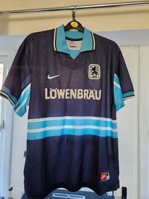 1860 Munich 1997/1998 Nike Away Shirt Size M, With Lowenbrau Sponsor
