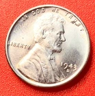 1943-D Lincoln Wheat Cent Penny GEM BU From an Original Bank Roll