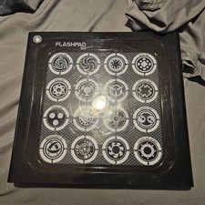 FlashPad 3.0 Touch N Go LED Touchscreen Black Virztex Handheld Game TESTED