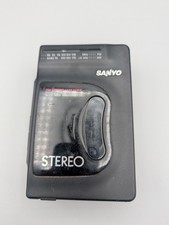 Sanyo Walkman MGR-701 Vintage 80s made in Malaysia Tested Good