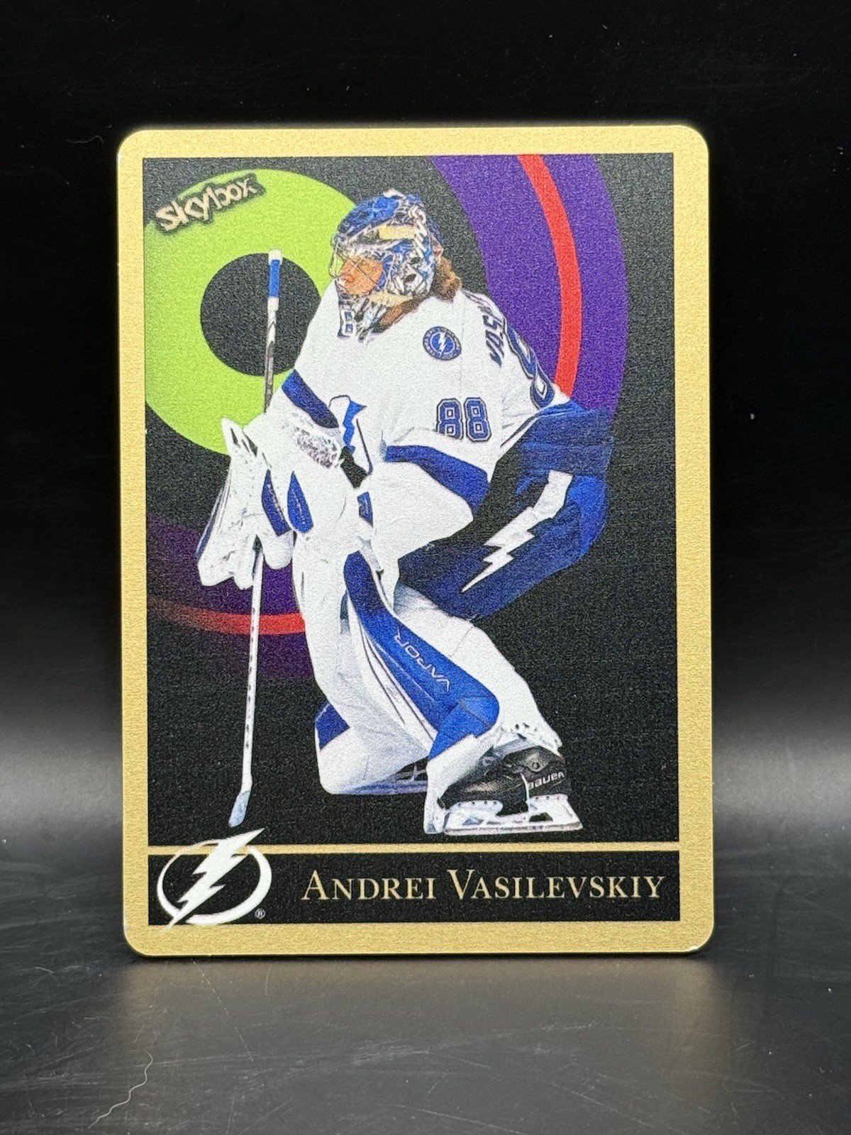 2023-24 Skybox Metal Universe - 1990 Skybox Metal Retros Andrei Vasilevskiy #27