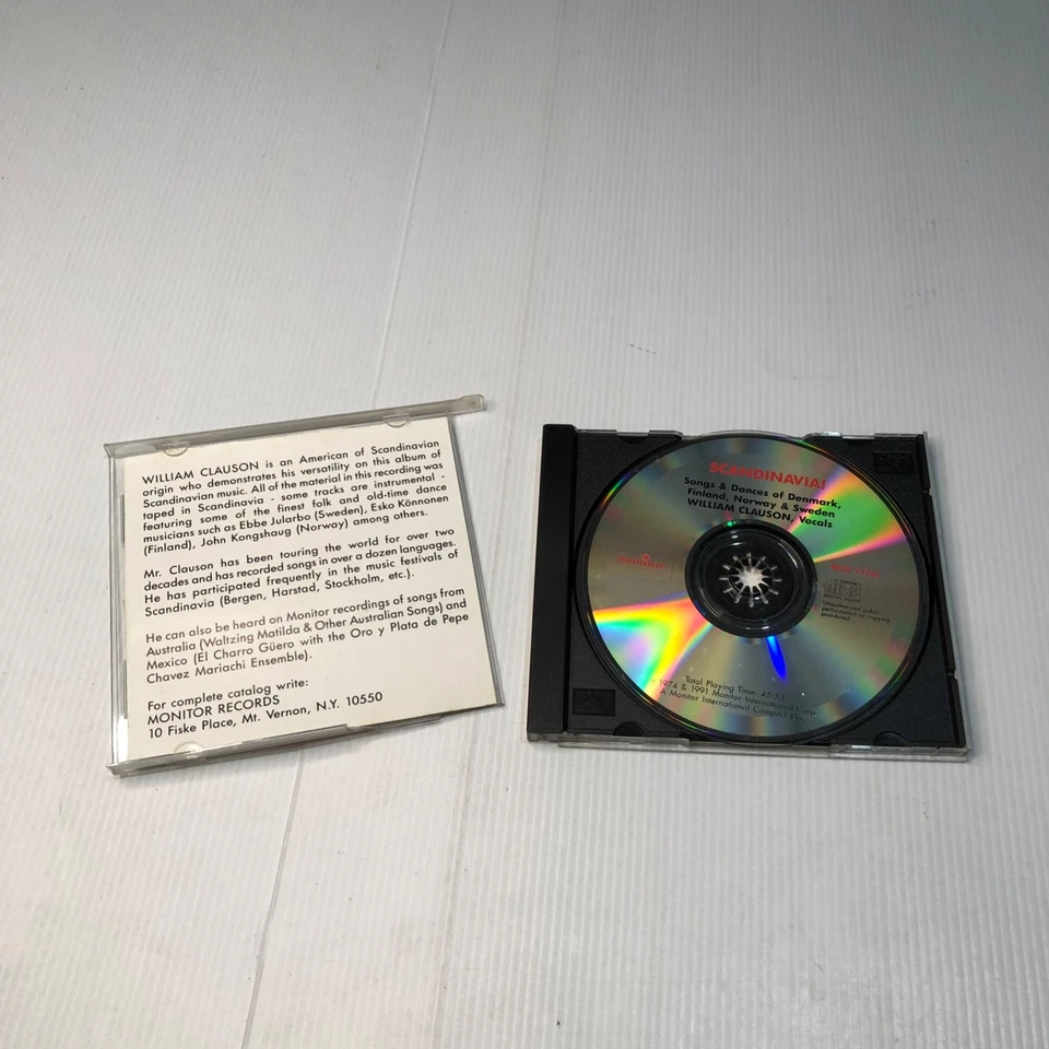 Scandinavian Songs & Dances by Various Artists (CD, 1992) - Image 4 of 4