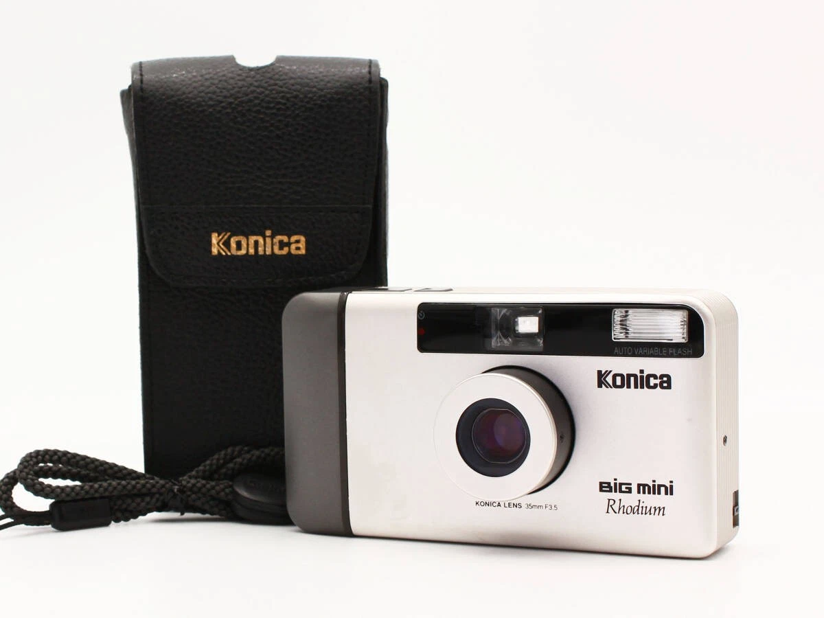 KONICA Big Mini Rhodiumフィルムカメラ コニカ ビッグミニシリーズ(BIG mini Fなど)｜大手店では買取不能か